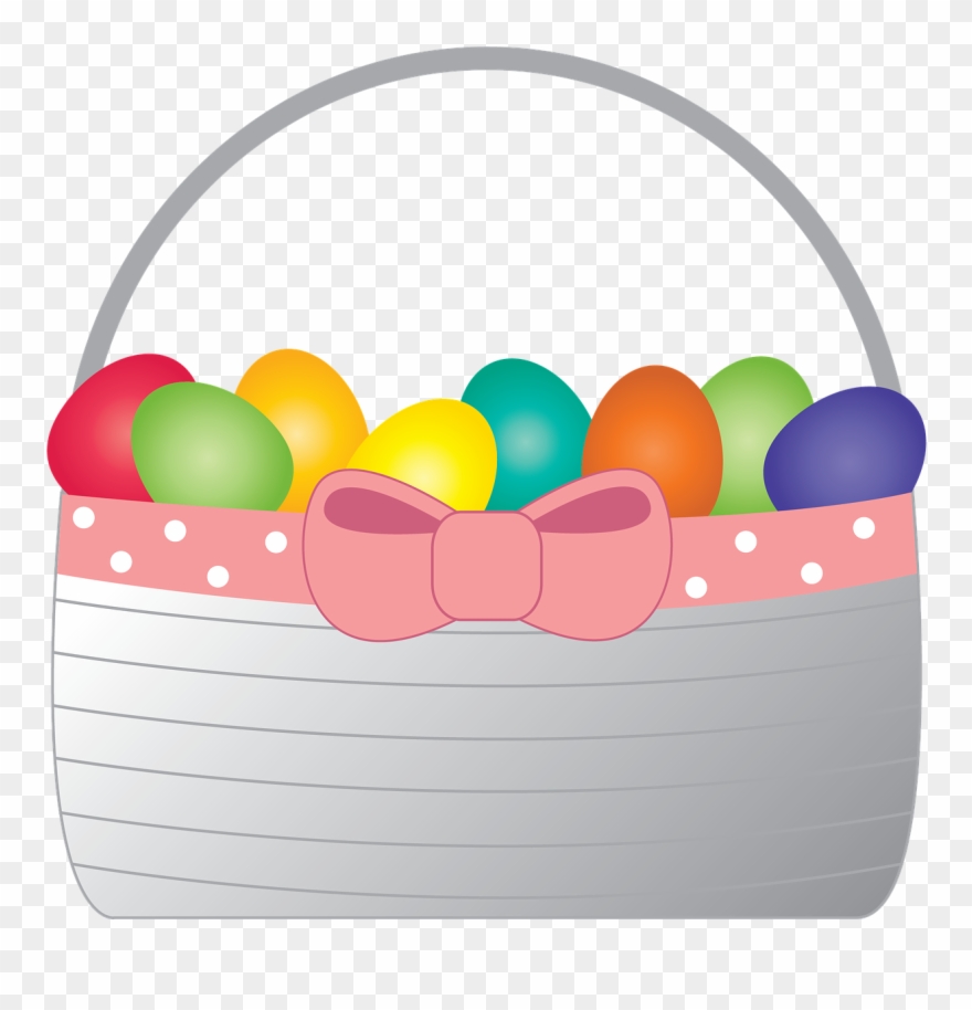 Treats, And Prizes - Easter Basket Clipart