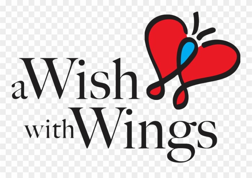 Awishwishwingslogo - Wish With Wings Logo Clipart