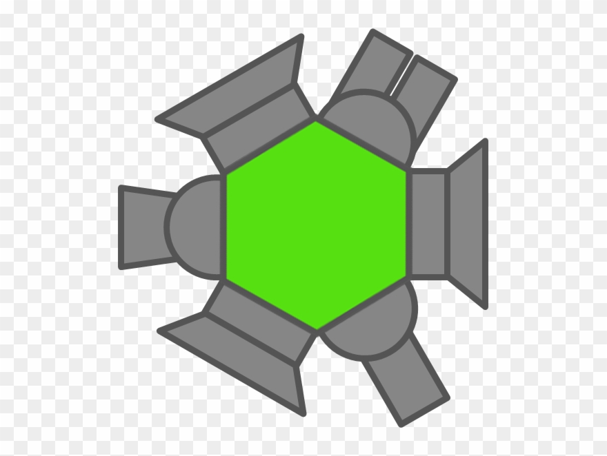 Mega Hexagon - Diep Io Hexagon Clipart