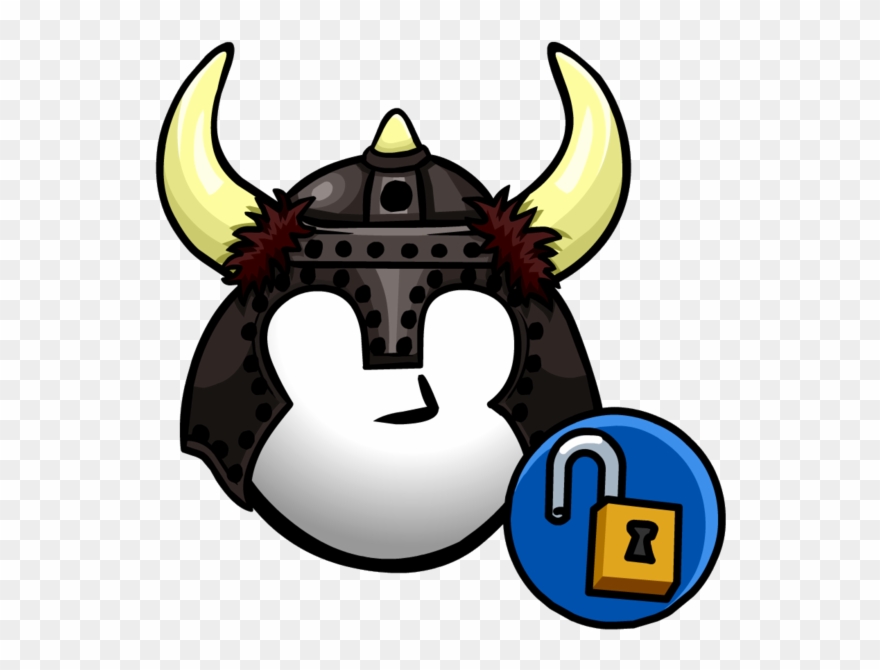 Armored Viking Helmet - Club Penguin Viking Clipart