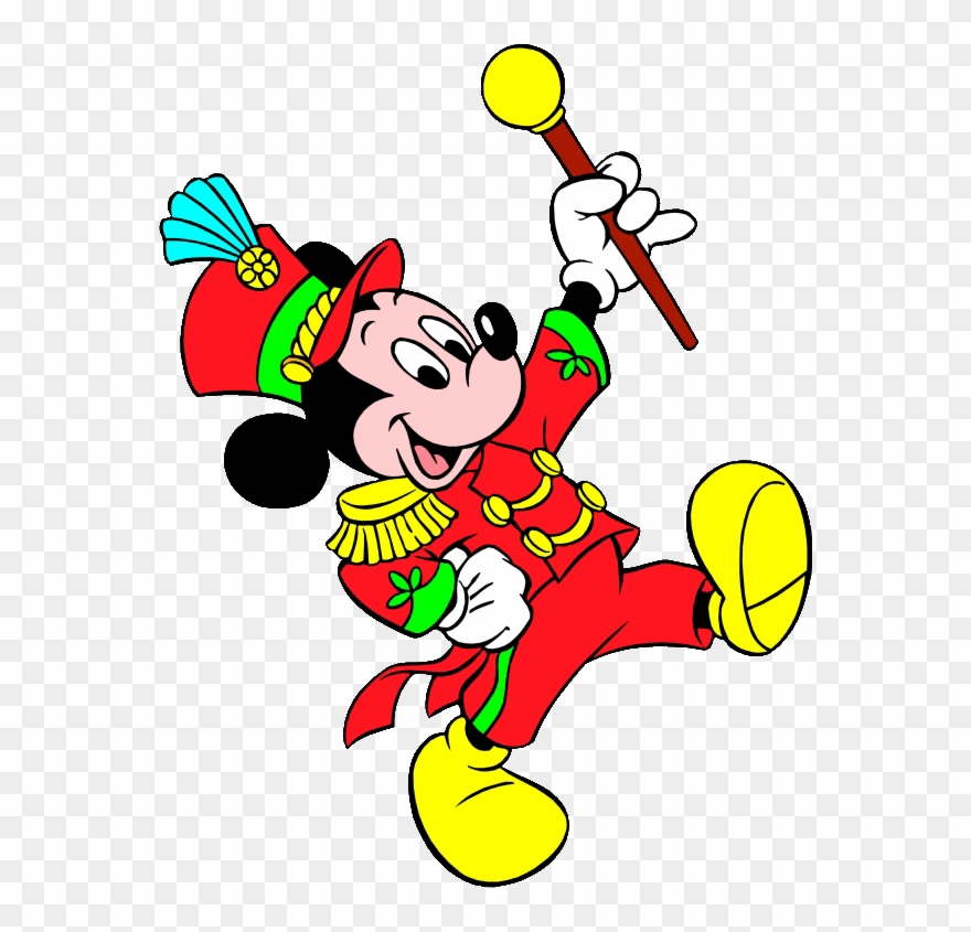 Ahs Pride Of The Eagles Military Marching Band - Mickey Mouse Band Leader Clipart