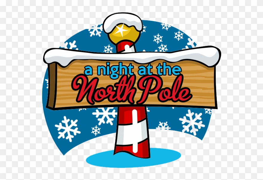 The North Pole - North Pole Welcome Sign Clipart