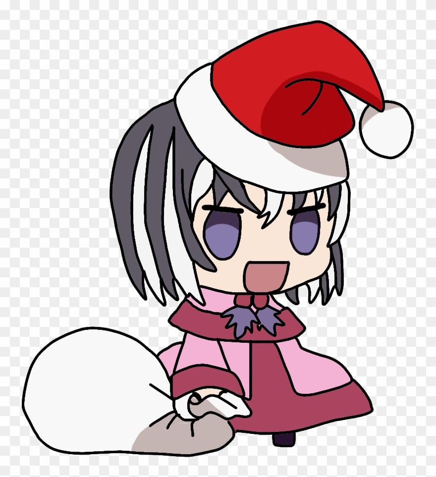Fanartready To Travel To The North Pole - Anime Clipart