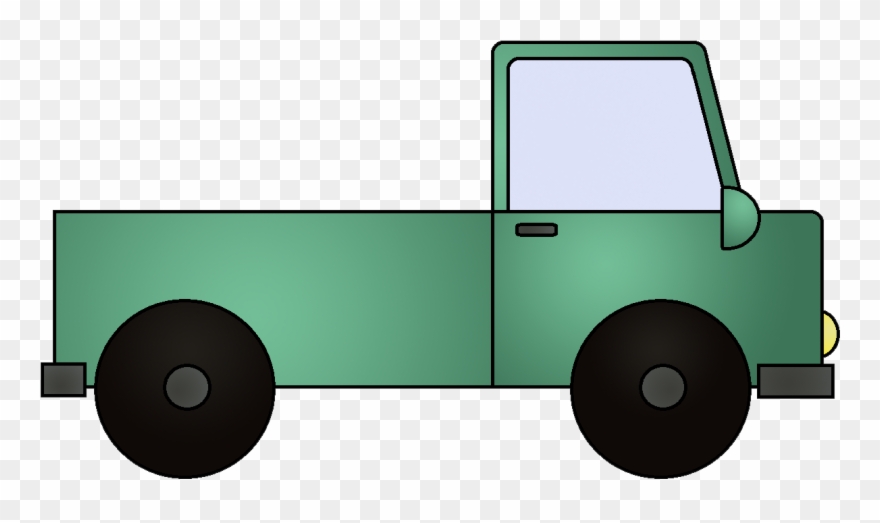 Transportation - Free Cartoon Van Clipart - Png Download