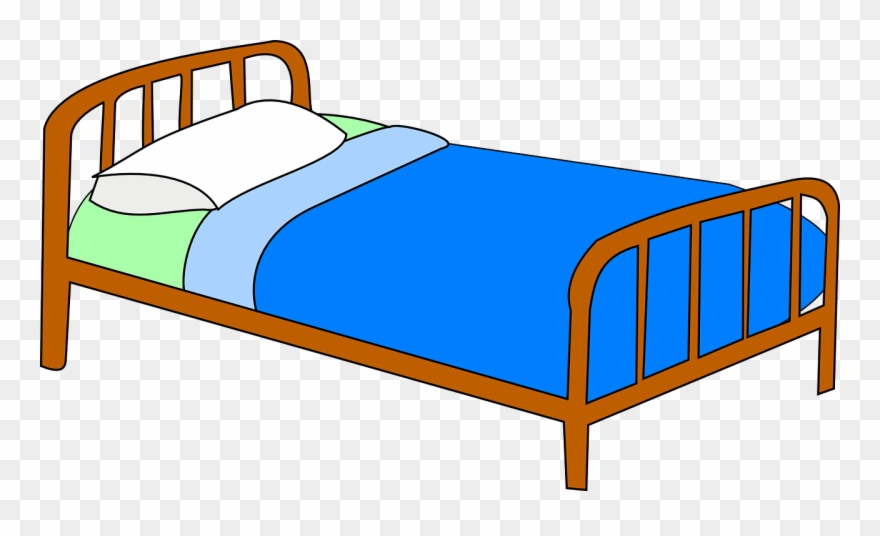 Clipart Man Hospital Bed - Bed Clipart - Png Download