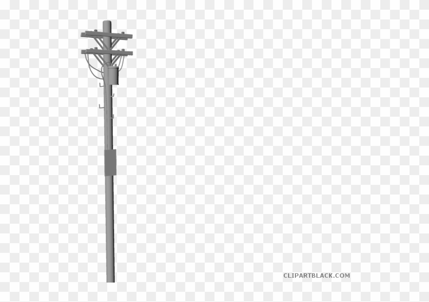 Telephone Pole Vector - Weapon Clipart