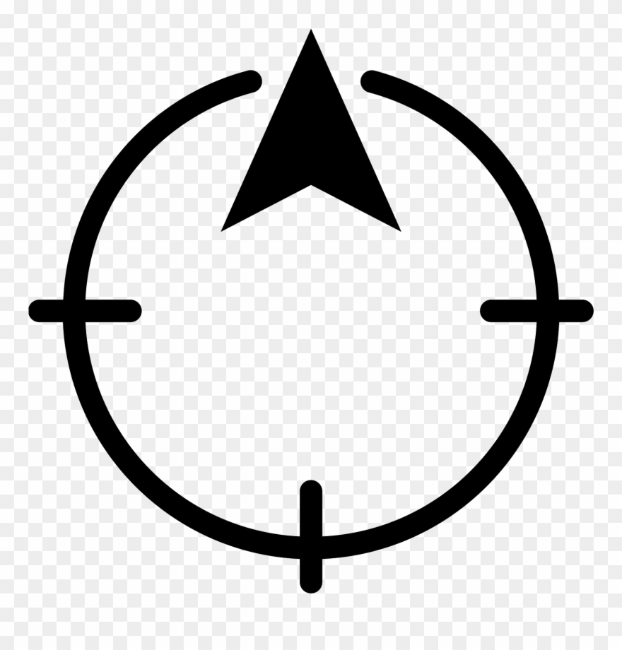 North Direction Icon - Direction Icon Clipart