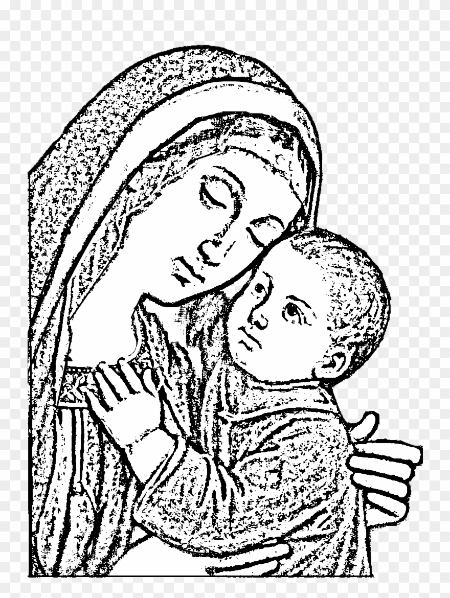 Our Lady Of Good Counsel By Pasquale Sarullo - Rome Clipart