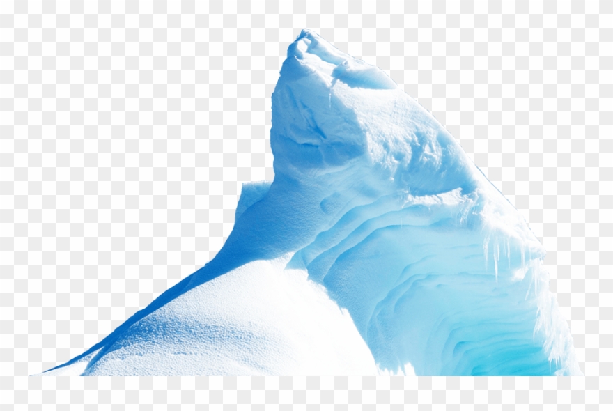 Glacier Clipart North Pole Ice - Iceberg - Png Download