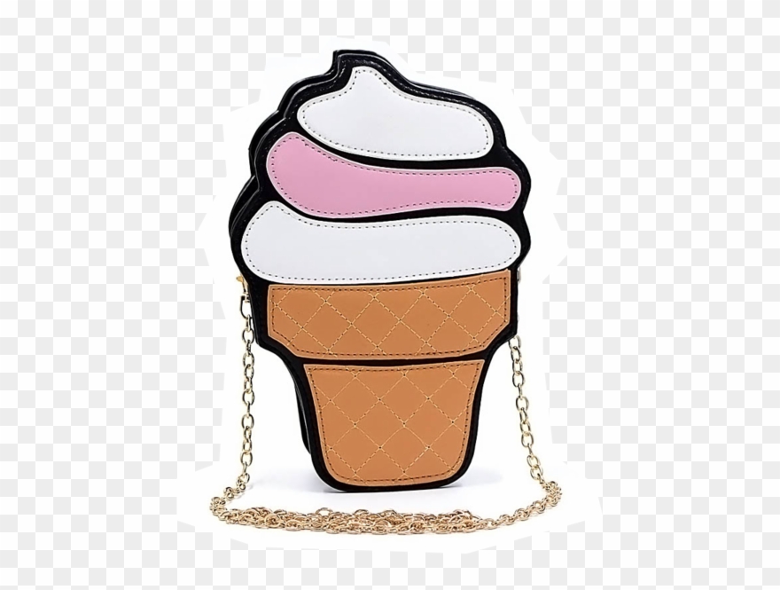 Cream Clipart Ice Scream - Budalaa Fashion Women Bags Crossbody Ice Cream Handbags - Png Download