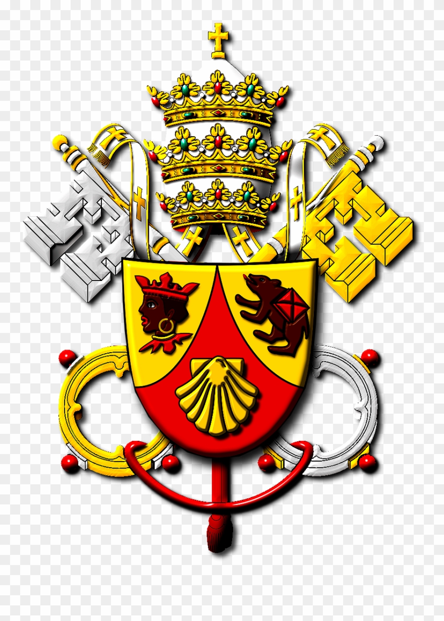 Pope Benedict Xvi - Coat Of Arms Holy See Clipart
