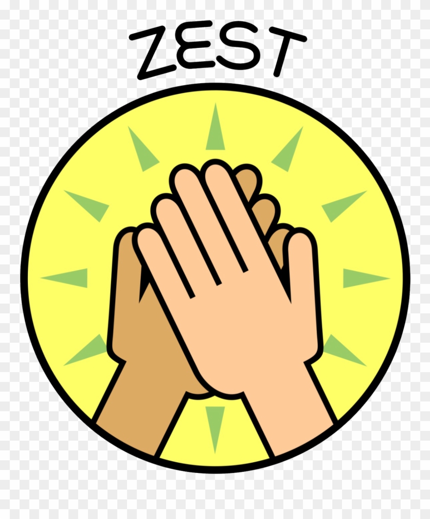 Click On A Character Strength To Find Out More - Zest Character Strength Clipart