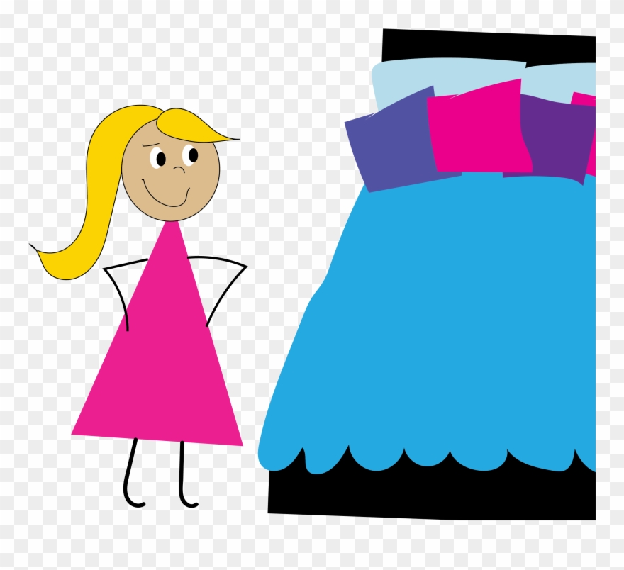 Dibujo Hacer La Cama Png Clipart