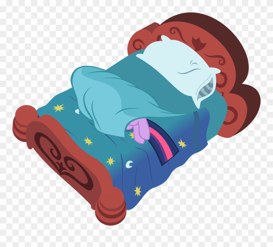 Clipart Sleeping Hospital Bed - Bed Cartoon No Background - Png Download