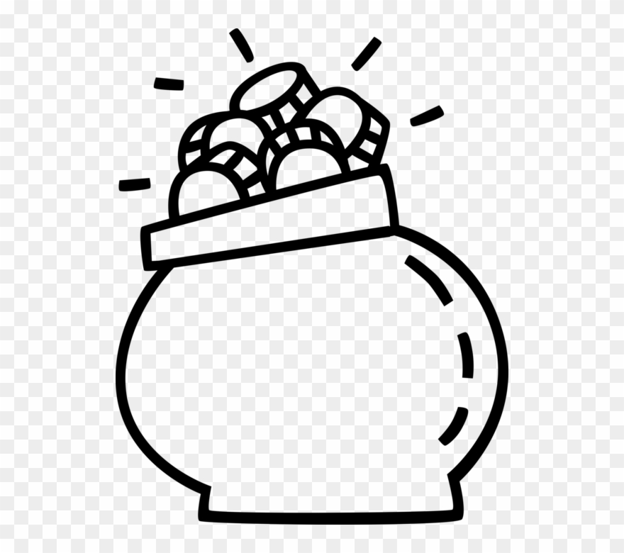 Vector Illustration Of St Patrick's Day Irish Mythology - Money Draw Clipart