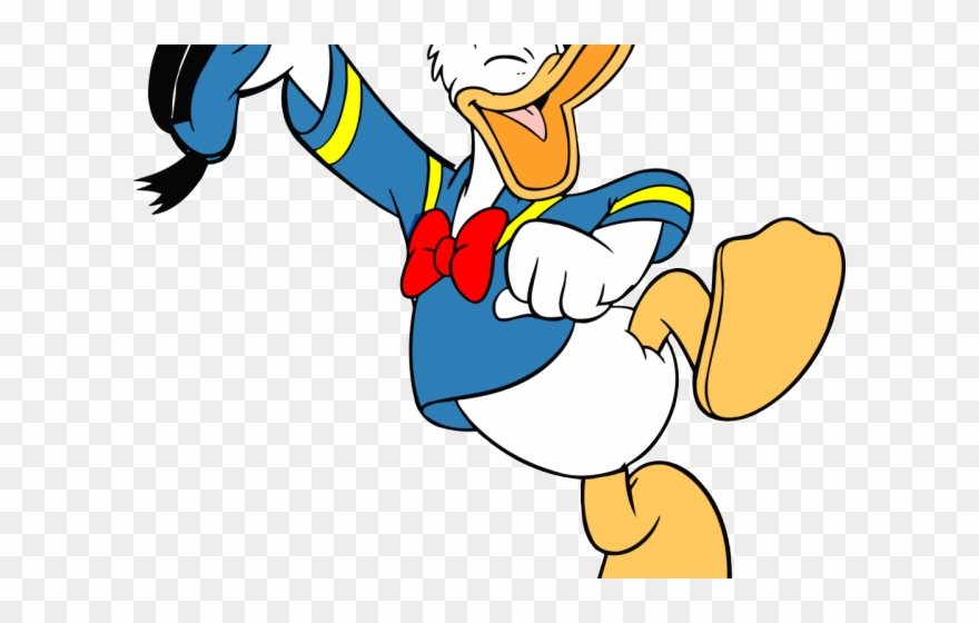 Good Night Clipart Donald Duck - Donald Duck Cartoon - Png Download