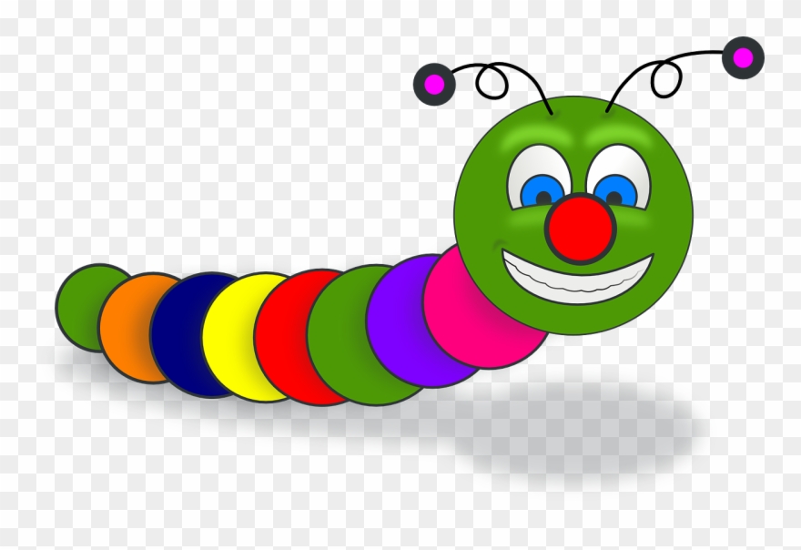 Very Hungry Caterpillar By Eric Carle Worm-310642 - Worm Clipart - Png Download