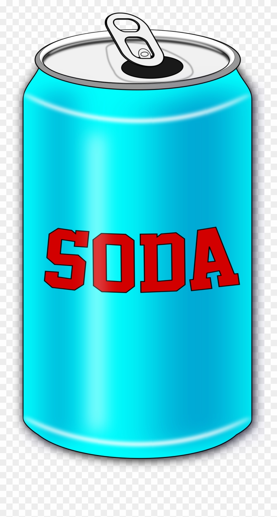 Soda Can - Soft Drink Can Clipart - Png Download