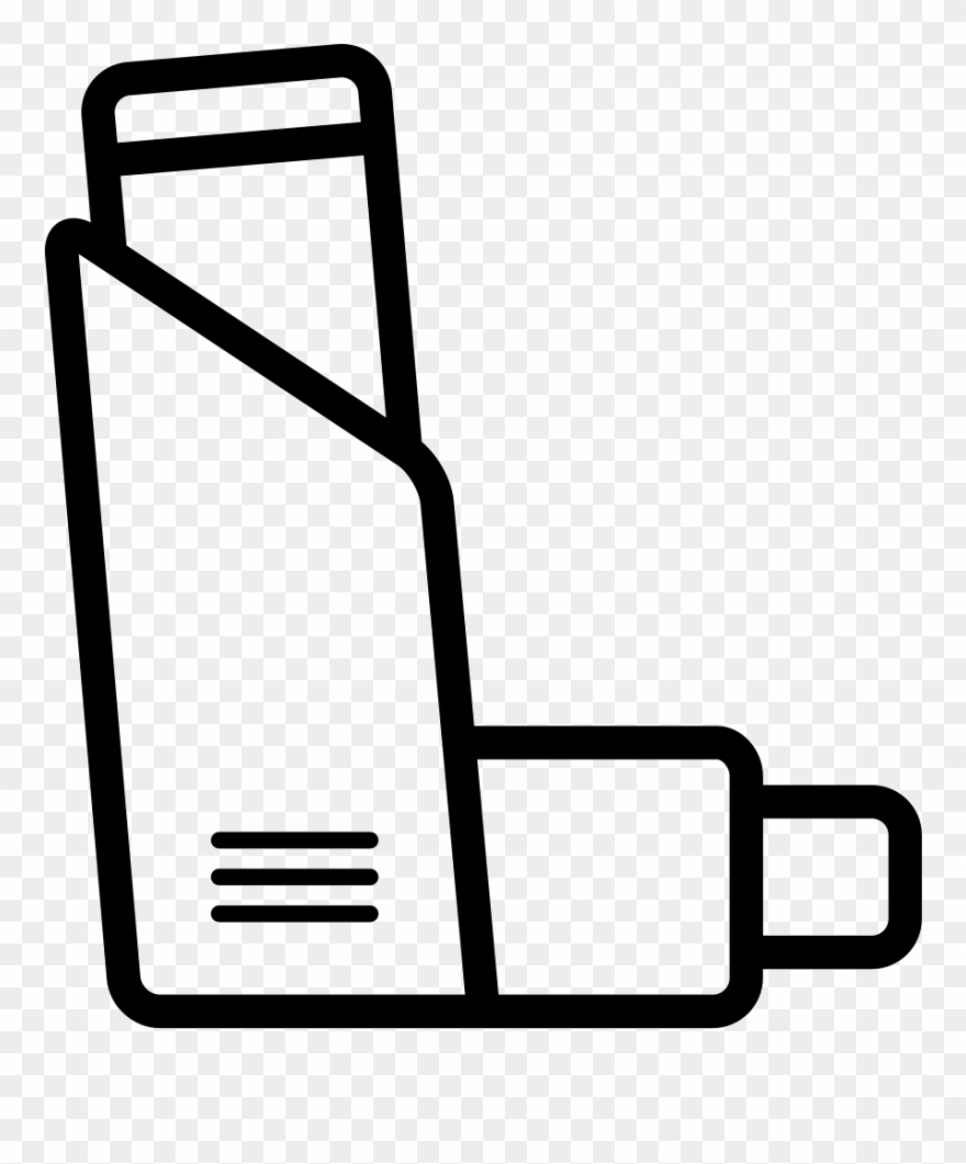 Asthma Inhaler Svg Png Icon Free Download - Imagenes Para Colorear De Asma Clipart
