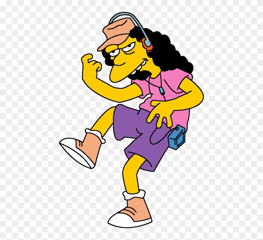 How I Picture Guy At Concert - Otto Simpson Clipart