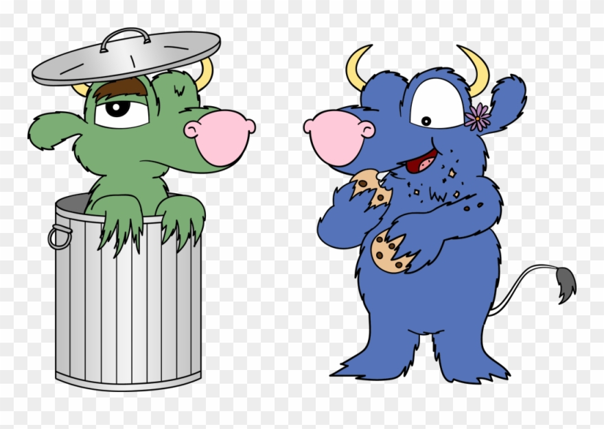 Oscar The Grouch Macy - Cartoon Clipart