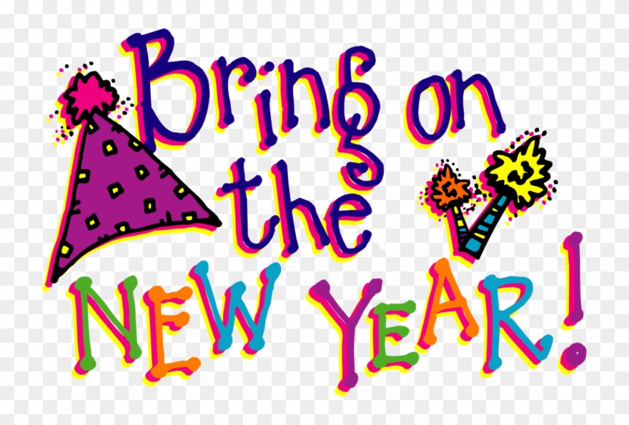 Free Clipart Happy New Year - New Years 2018 Clipart - Png Download