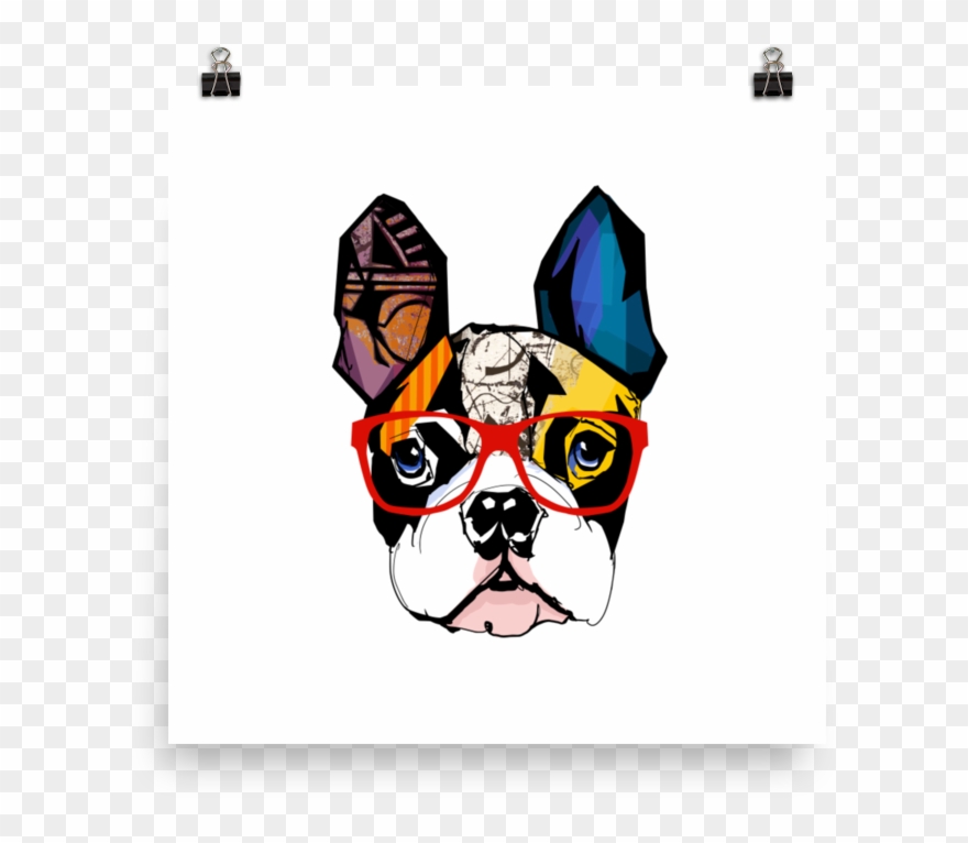 Art Print Portrait Of French Bulldog Wearing - Everyday Grace For Friends: 60 Devotions [book] Clipart