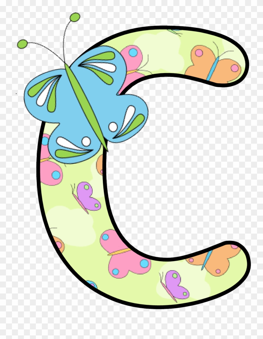 Ch B Alfabeto Mariposas De Kid Sparkz - Letter I Clip Art - Png Download