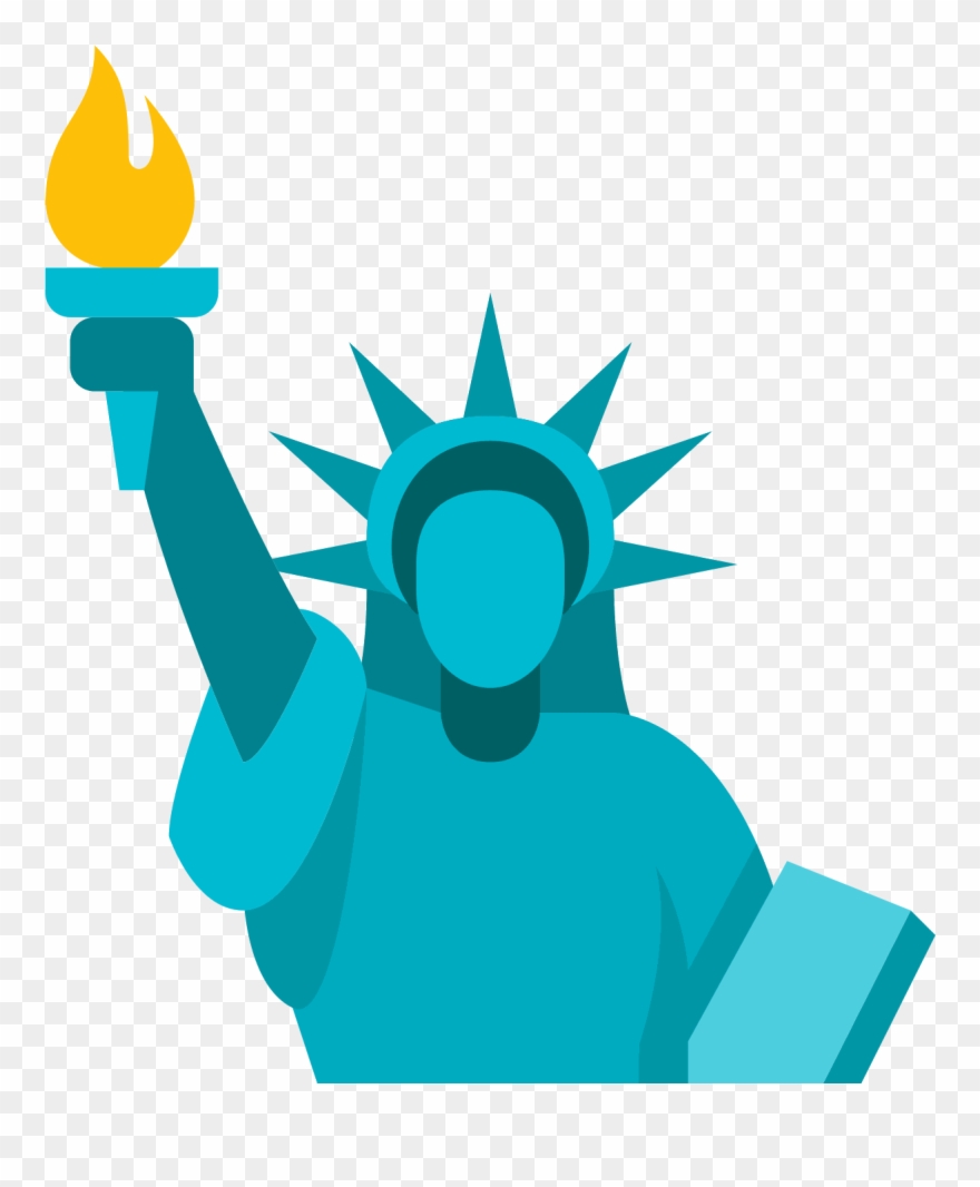 Statue Of Liberty Icon - Liberty Icon Png Clipart