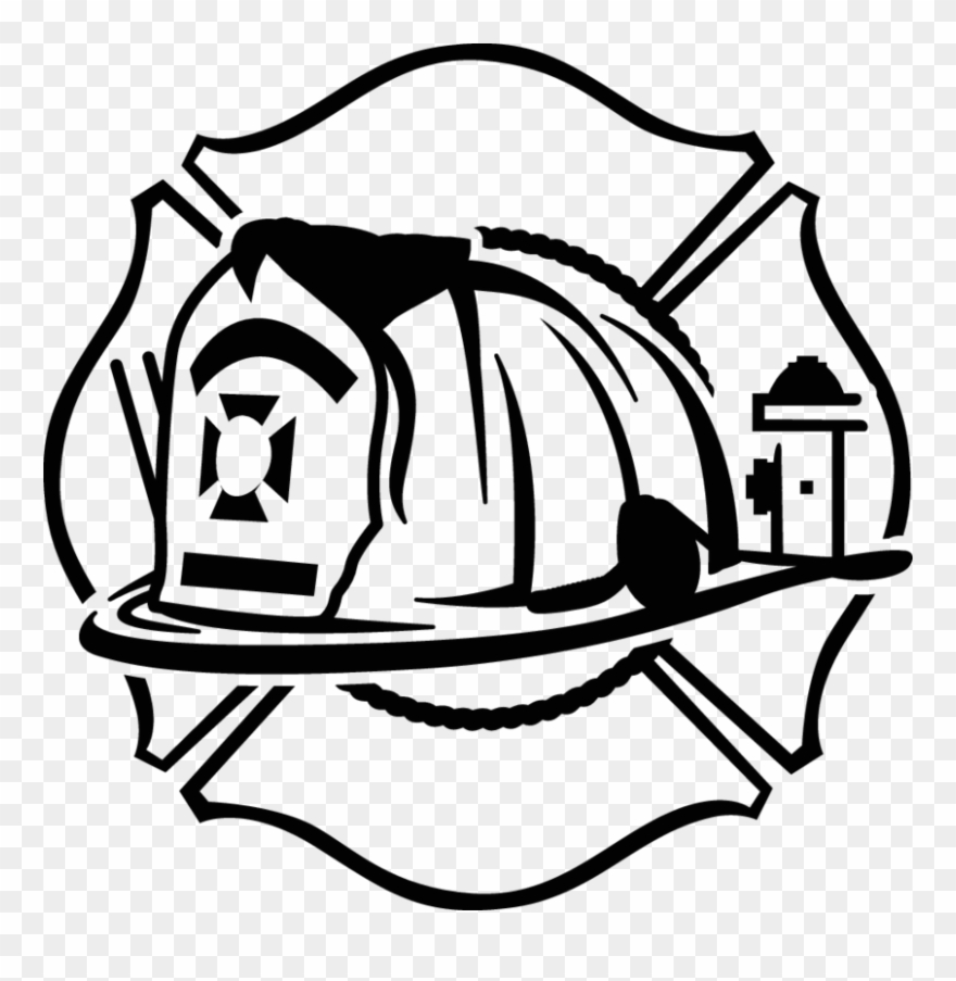 Maltese Fire Helmet - Fire Helmet Art Clipart