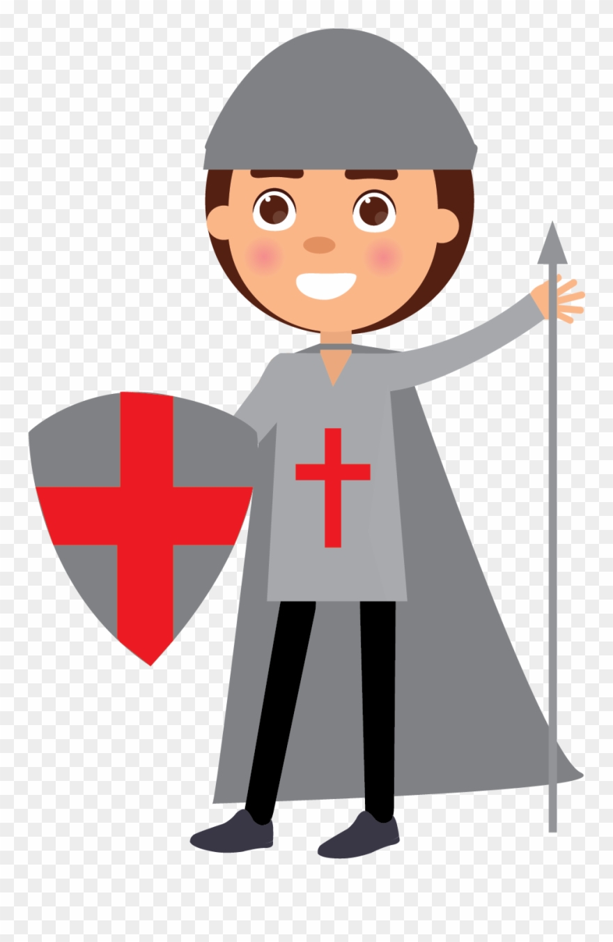 Warrior Themes St George Who Slayed The Dragon Is Traditionally - Organization Clipart