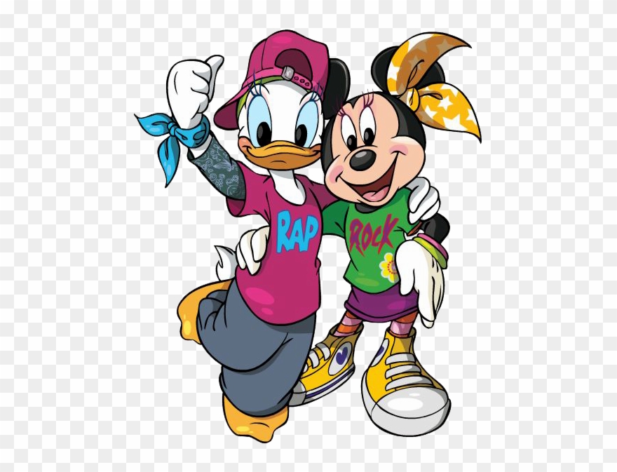 Rugdog S Fanzone I Stumbled Upon Some Cute Daisy Group - Minnie Mouse And Daisy Duck Clipart