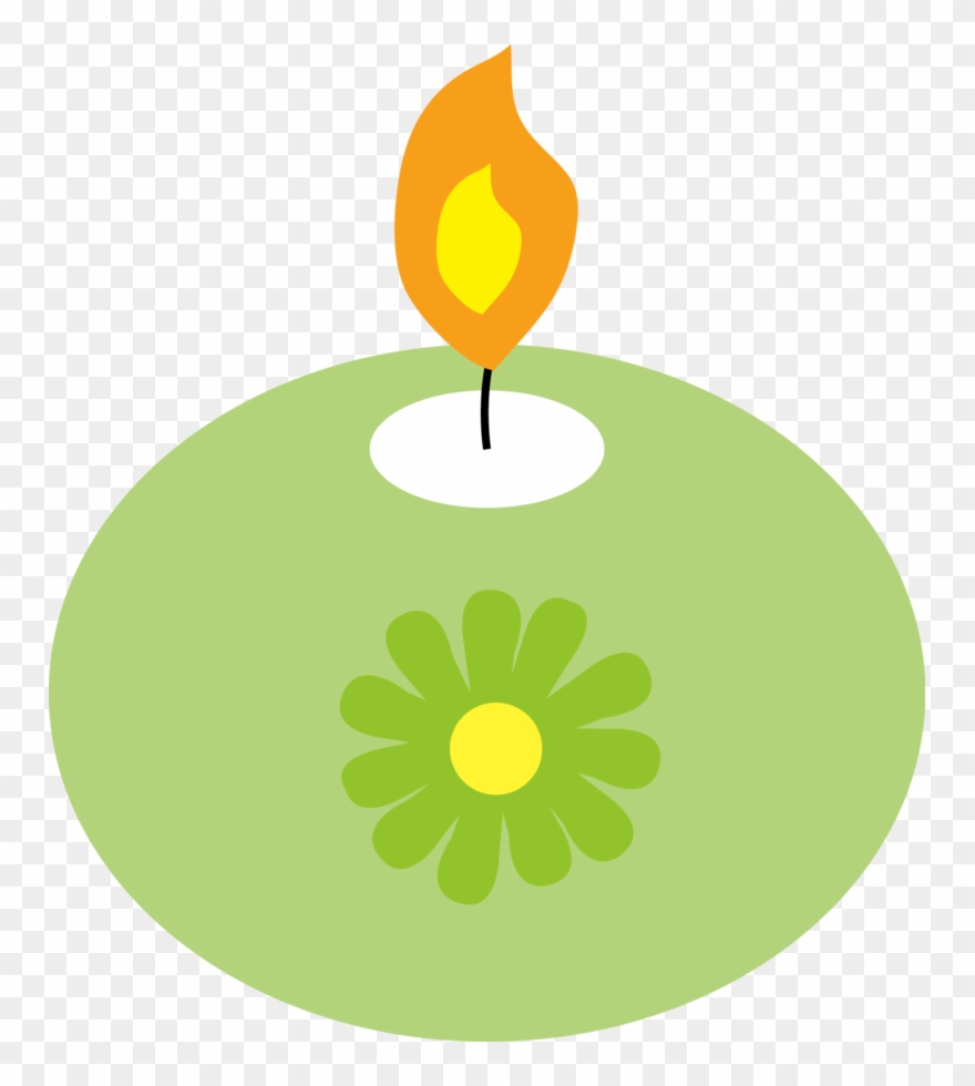 Candle * Tea Parties, Birthday Parties, Happy Birthday - Spa Clip Art - Png Download