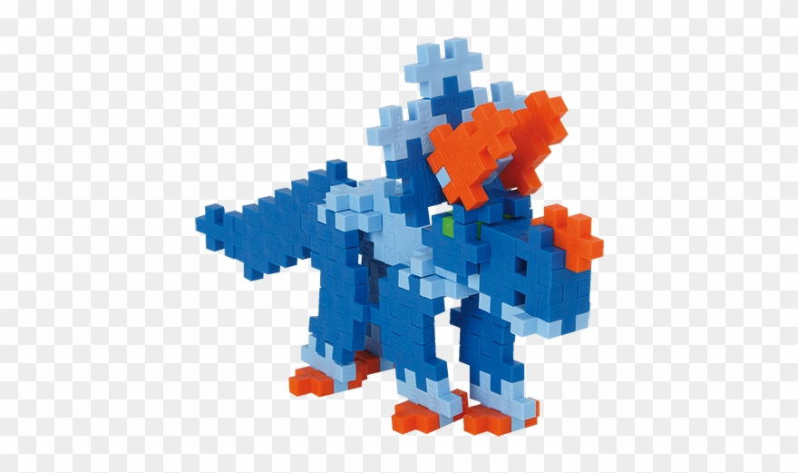 Plus-plus Basic Tube Triceratops - Construction Set Clipart