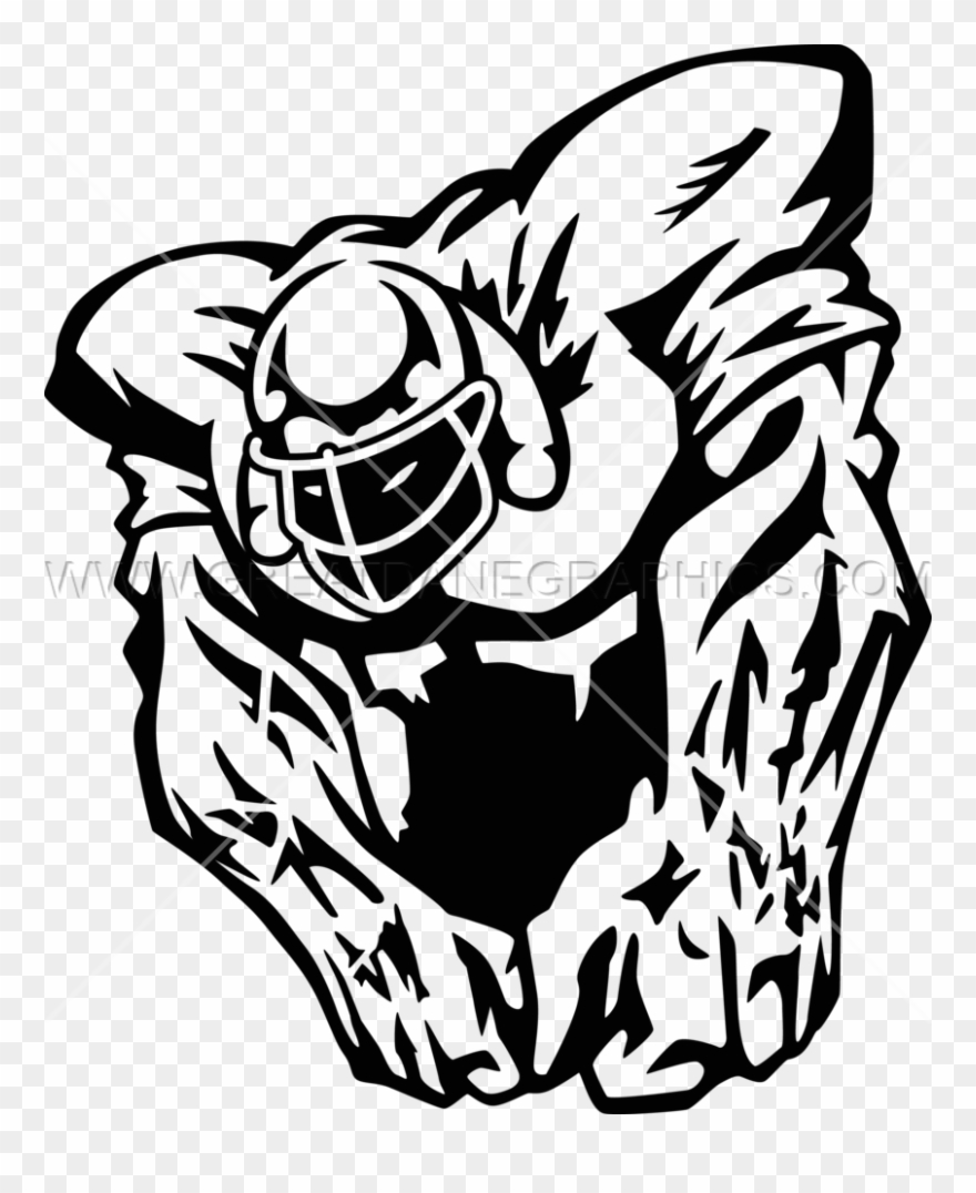 Beast Clipart Football - Football Beast Drawing - Png Download