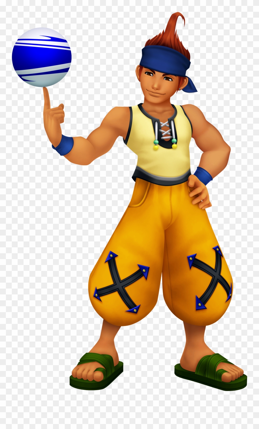 Wakka - Kingdom Hearts Final Fantasy Wakka Clipart