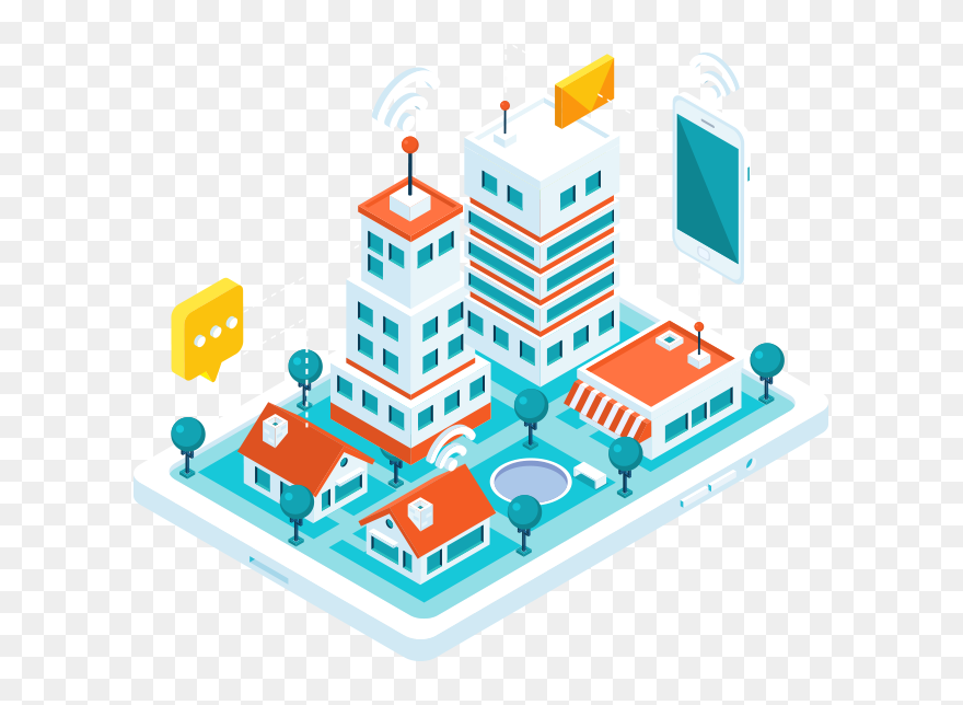 Seo Services Guru - Iot For Smart Buildings Clipart