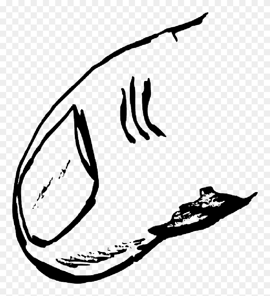 Part, Outline, Human, Cartoon, Nail, Pointing, Finger - Nail Clip Art - Png Download