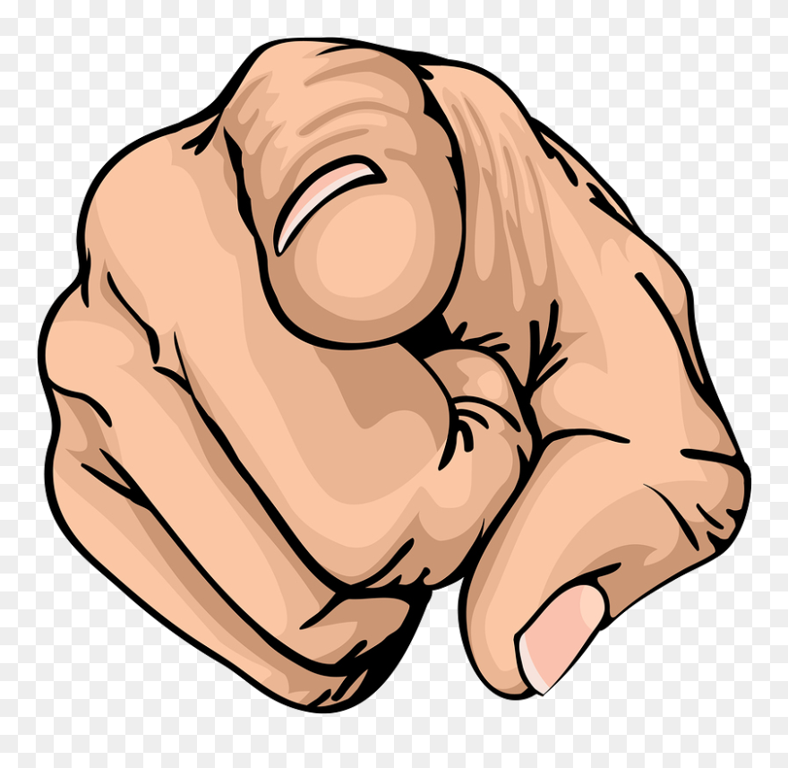 Png Finger Pointing At You - Want You Finger Pointing Clipart
