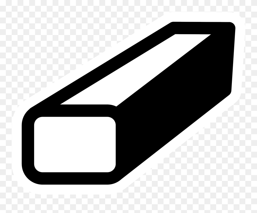 Mono Eraser Clip Arts - Eraser Tool Clipart - Png Download
