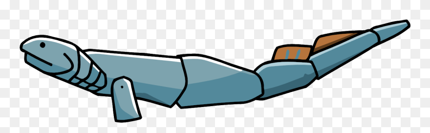 Blue Whale Clipart Scribblenauts - Scribblenauts Unlimited Sea Creatures - Png Download