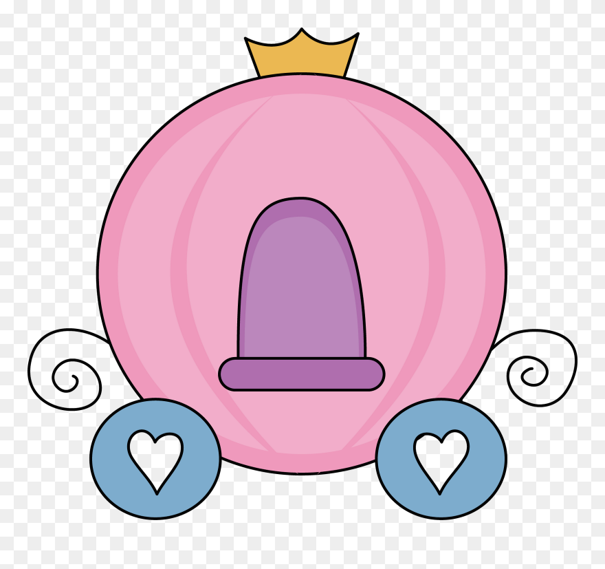 Download Crown Clipart Cinderella - Princess Carriage Clip Art - Png Download