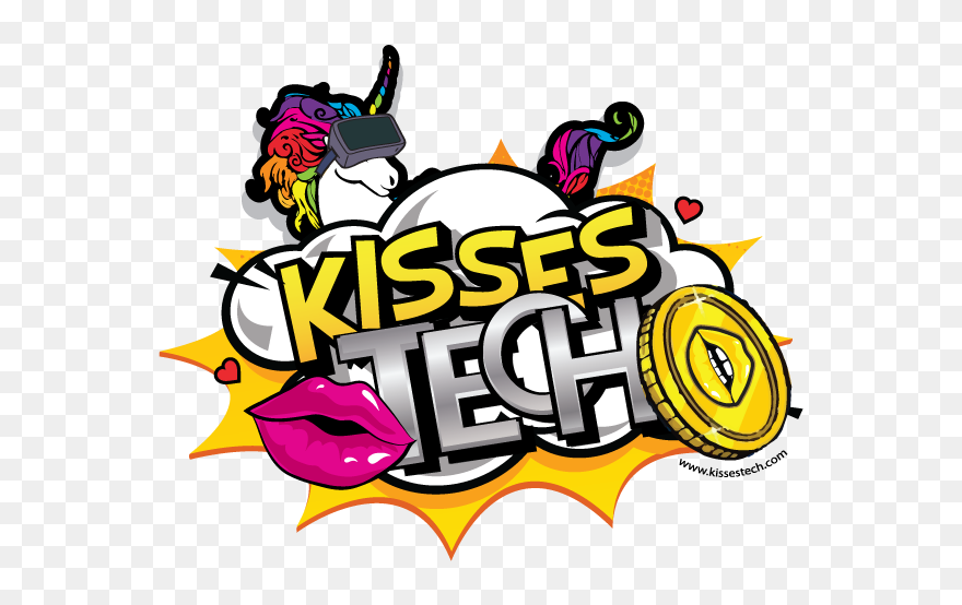 Kisses Tech, Kisses Technology, Kisses - Graphic Design Clipart
