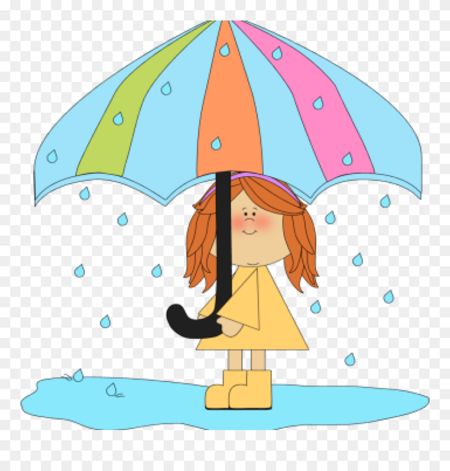 Rainy Clipart Science - Rainy Weather Clipart - Png Download