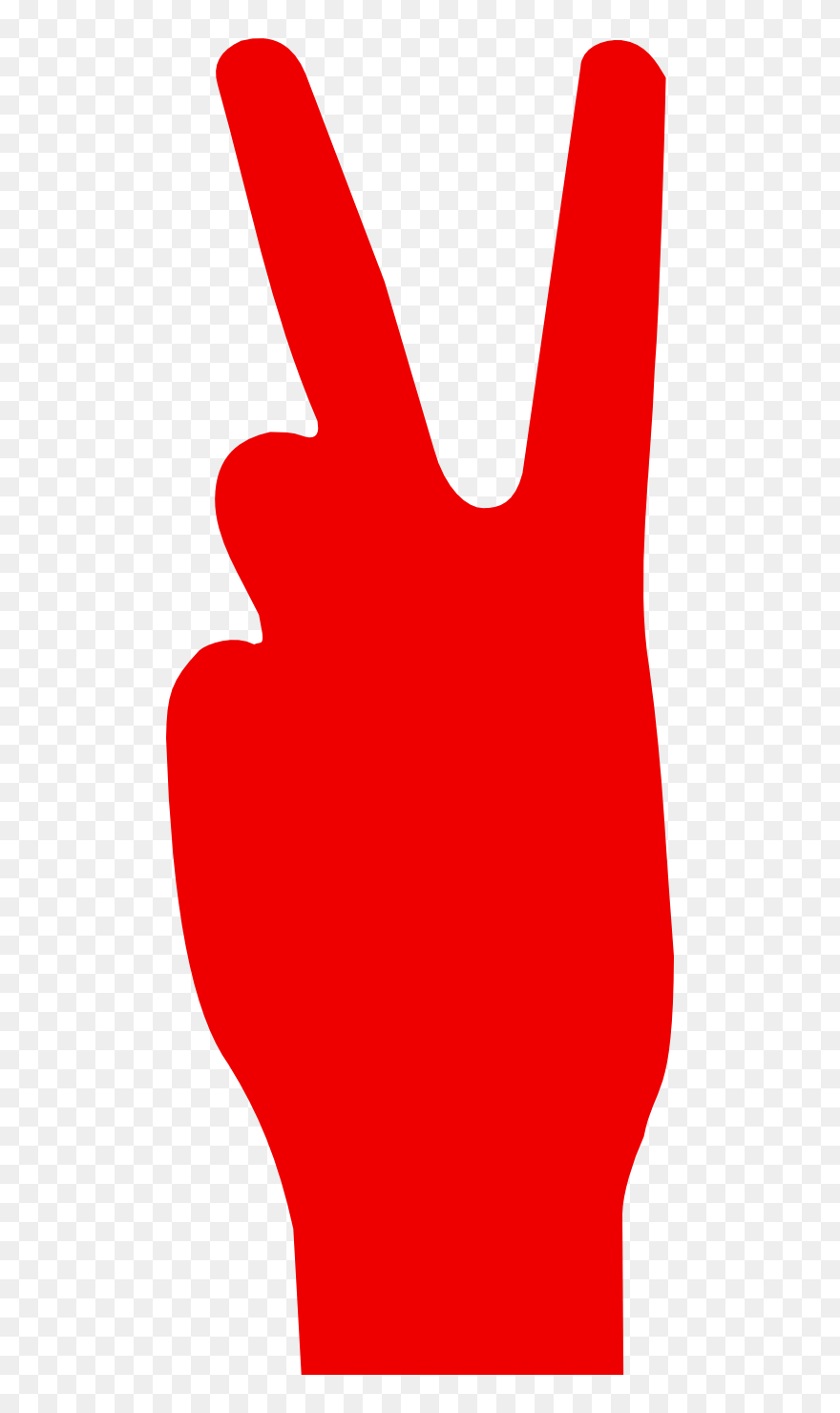 Free Alien Download Clip - Red V - Png Download