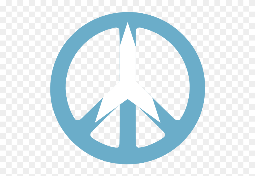 Peace Sign Clipart Cnd - Symbol - Png Download