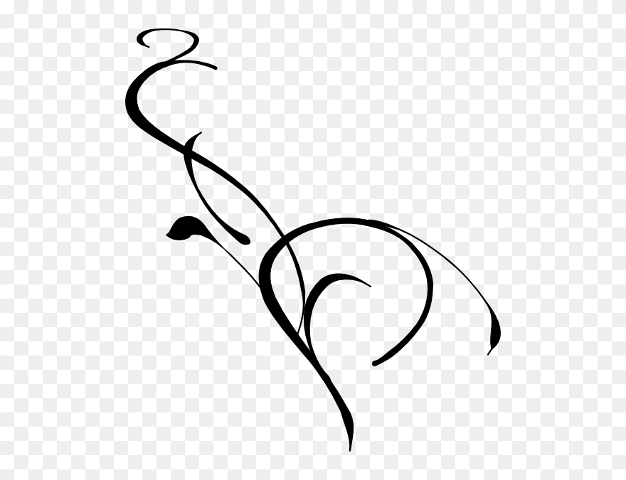 Simple Scroll Design Clip Art - Line Vertical Clip Art Png Transparent Png