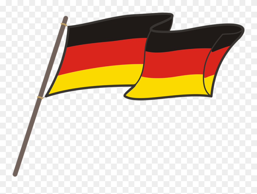 Flags Clipart German - Transparent German Flag Clipart - Png Download
