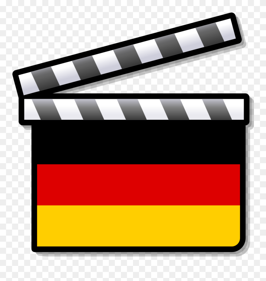 Transparent Clapper Board Clipart - Claqueta De Cine Dibujo En Png