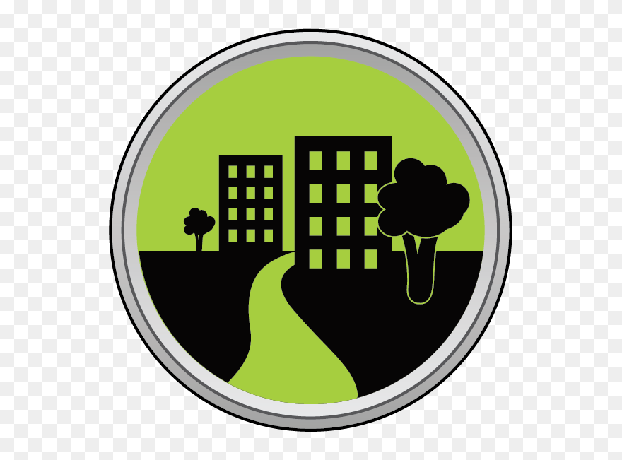 Downtown Riverfront-icon - Illustration Clipart